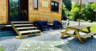 tiny house Rivières Bulles et bicyclette - Mayenne