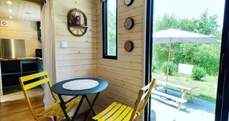 tiny house Rivières Bulles et bicyclette - Mayenne