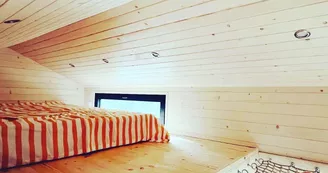 tiny house Rivières Bulles et bicyclette - Mayenne