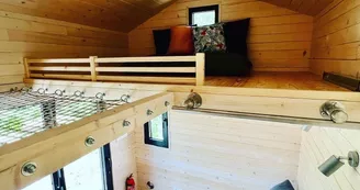 tiny house Rivières Bulles et bicyclette - Mayenne