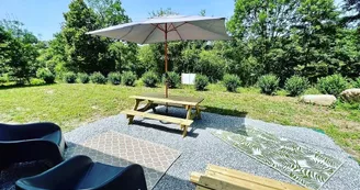 tiny house Rivières Bulles et bicyclette - Mayenne