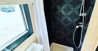 tiny house Rivières Bulles et bicyclette - Mayenne