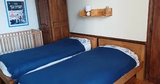 Chambre Lapis Lazuli - chambre familial 4 personnes