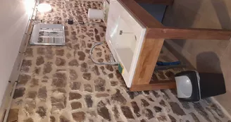 Espace sanitaire - Aire naturelle de Camping du Joli Pré