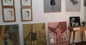 Galerie Eugène, Izabeau Jousse, Frédérique Tristant, Alexandre Lamotte