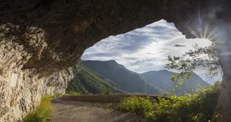 Tunnel & balcon routier des Écouges (ViaVercors)