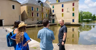 Visite guidée Malicorne - les moulins