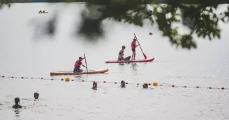 Paddle sur le Lac de Sillé