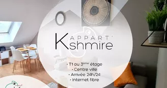 L'appart K-shmire/ T1, 4 pers.