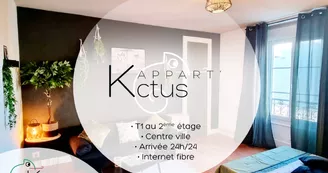 L'appart K-ctus/ T1, 4 pers.