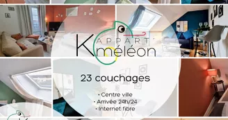 L'appart Kméléon/ 23 pers.