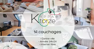 L'appart Ktorze/ 14 pers.